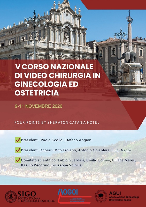 Programma V Corso nazionale di Videochirurgia in Ginecologia e Ostetricia